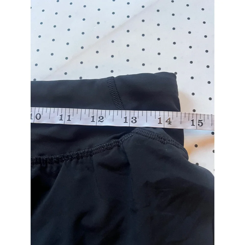 Lululemon Find Your Pace Short 3 Black High Rise Running Shorts LW7CP7S Size 6